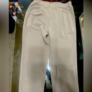 Brown/Taupe - Never Worn Thick Pants - Size M